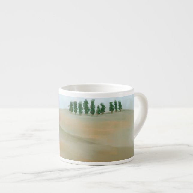 Taza De Espresso Lomas campestres (Derecha)