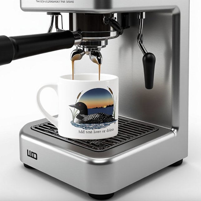 Taza De Espresso Loon Sunset Blue (Subido por el creador)