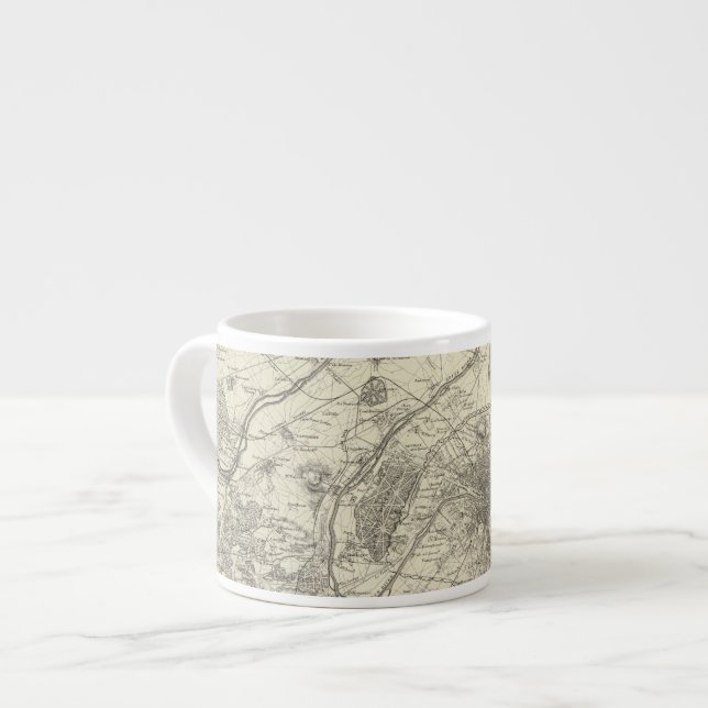 Taza De Espresso Los alrededores de París (Izquierda)