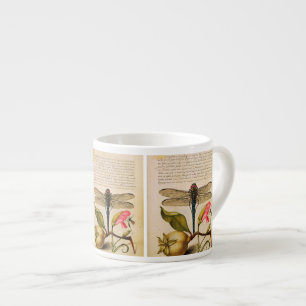 Taza De Espresso Los insectos antiguos, flores, dan fruto Hoefnagel