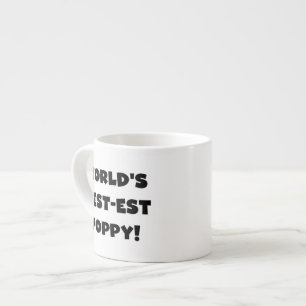 Taza De Espresso Los mejores regalos de amapola del mundo del texto