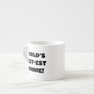 Taza De Espresso Los mejores regalos nonnie del mundo del texto neg