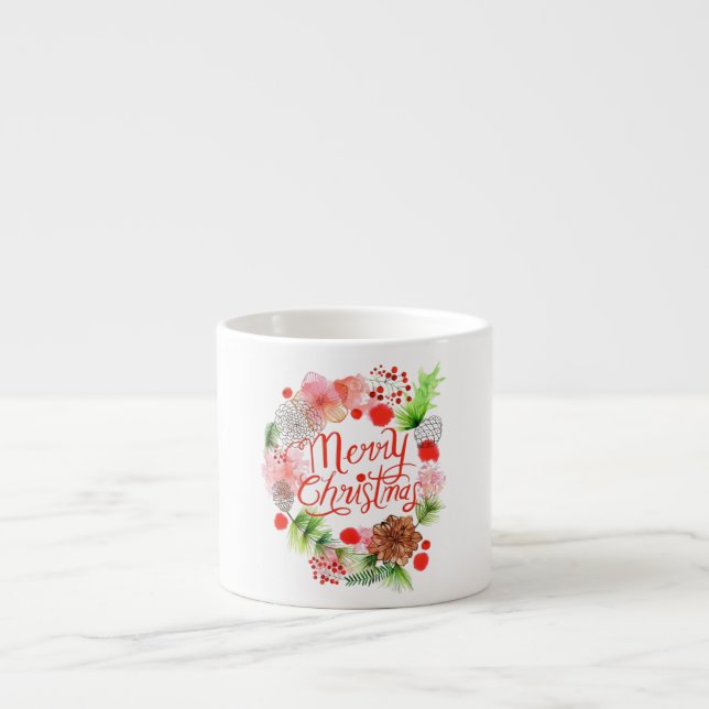 Taza De Espresso Los navidades son un momento para ser morosos  (Frente)