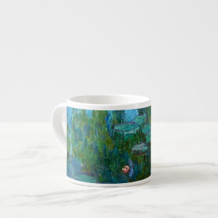 Taza De Espresso Los ninféas de Claude Monet