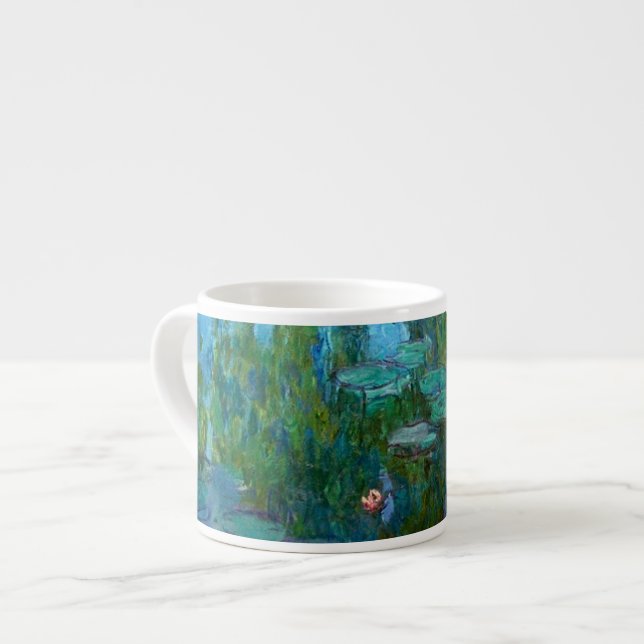 Taza De Espresso Los ninféas de Claude Monet (Izquierda)