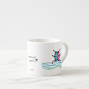 Taza De Espresso los océanos de muackS!!! W/M