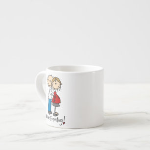 Taza De Espresso Los pares estamos contando con las camisetas y los