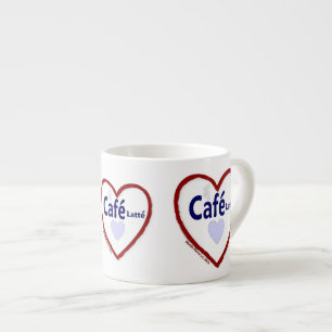 Taza De Espresso Love Café Latté - Espresso Mug