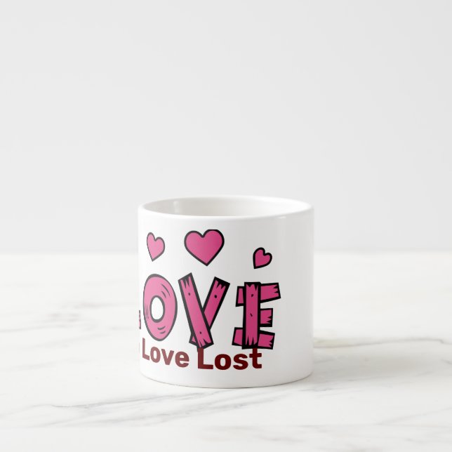 Taza De Espresso LOVE Mugs (Frente)