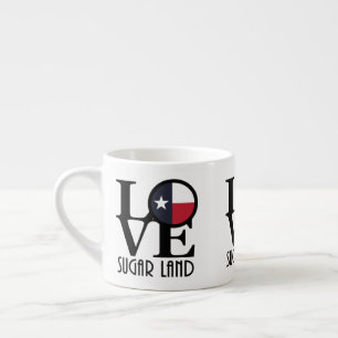 Taza De Espresso LOVE Sugar Land