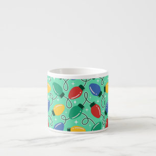Taza De Espresso Luces alegres y brillantes