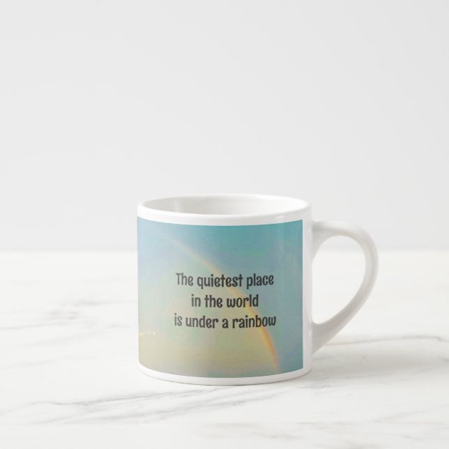 Taza De Espresso Lugar más tranquilo Espresso Mug (Derecha)