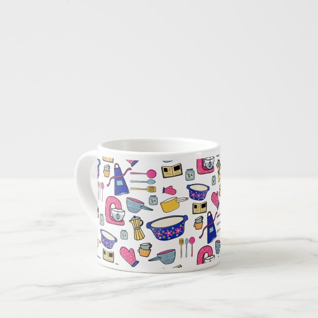 Taza De Espresso Luminoso utensilios de cocina Fabricante de pastel (Izquierda)