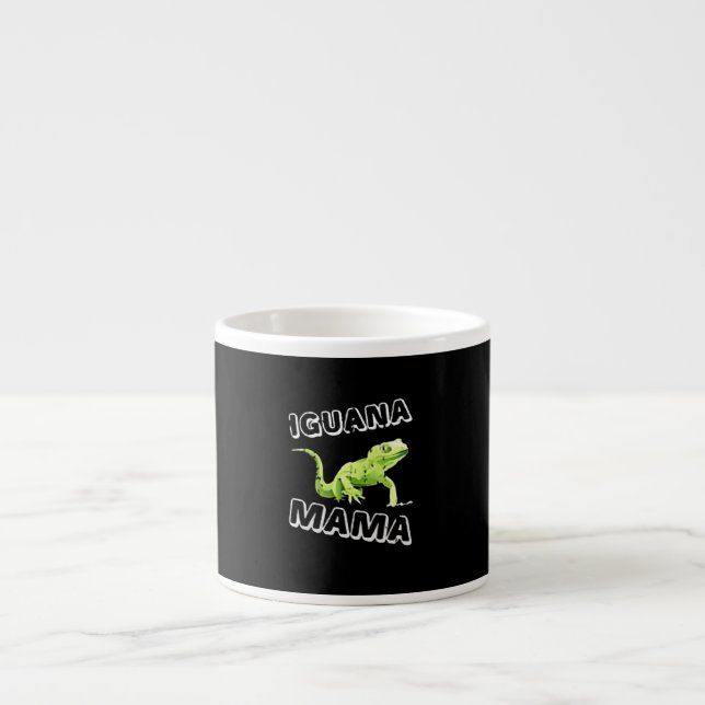 Taza De Espresso Madre iguana (Frente)