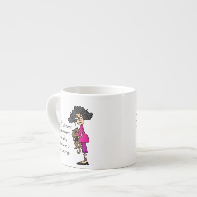 Taza De Espresso Madres de adolescentes (Izquierda)