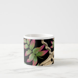 Taza De Espresso Magical Forest Unicorn Dark Pattern.