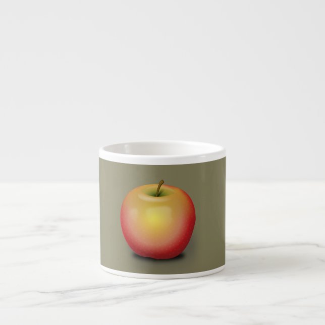 Taza De Espresso Maintosh Apple (Frente)