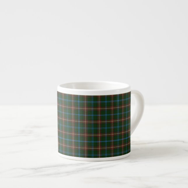 Taza De Espresso Manitoba tartan (Derecha)
