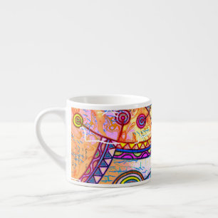 Taza De Espresso Mano dibujada por EDDArt - Dream Scale 1