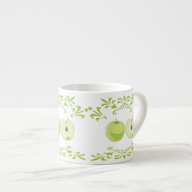 Taza De Espresso manzanas verdes (Derecha)