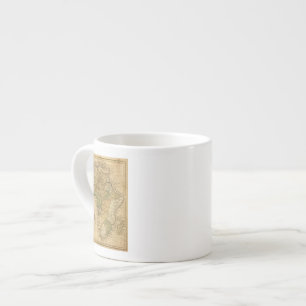 Taza De Espresso Mapa de África por Worcester