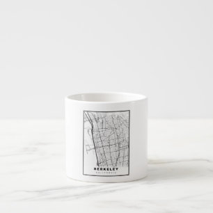 Taza De Espresso Mapa de Berkeley