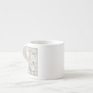 Taza De Espresso Mapa de California