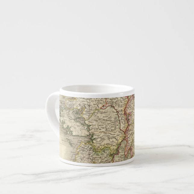 Taza De Espresso Mapa de Irlanda (Izquierda)