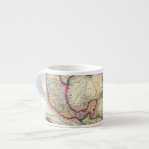 Taza De Espresso Mapa de México, America Central