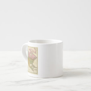 Taza De Espresso Mapa de Norteamérica 3