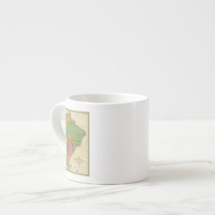 Taza De Espresso Mapa de Suramérica 4