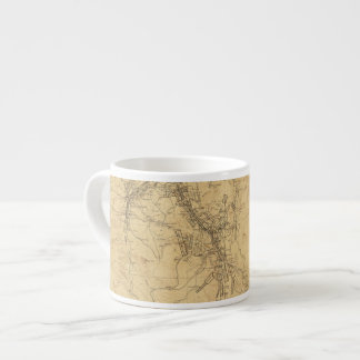 Taza De Espresso Mapa del esquema del distrito de Washoe, Nevada