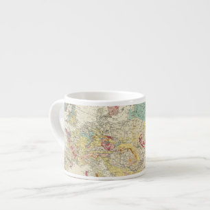 Taza De Espresso Mapa geológico Europa