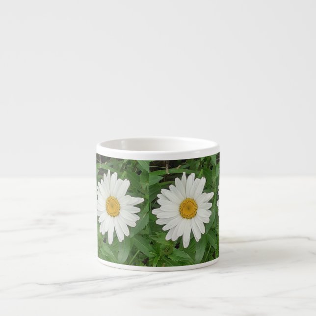 Taza De Espresso Margarita Blanca (Frente)
