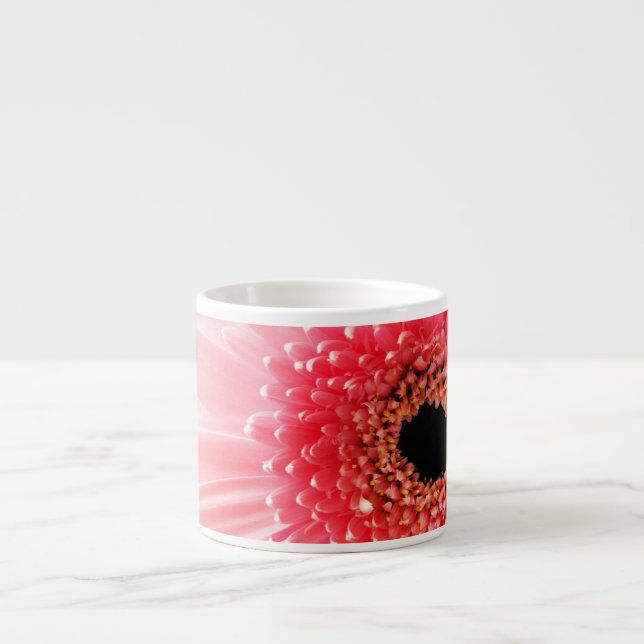Taza De Espresso Margarita Gerbera (Frente)