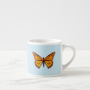 Taza De Espresso Mariposa Monarca