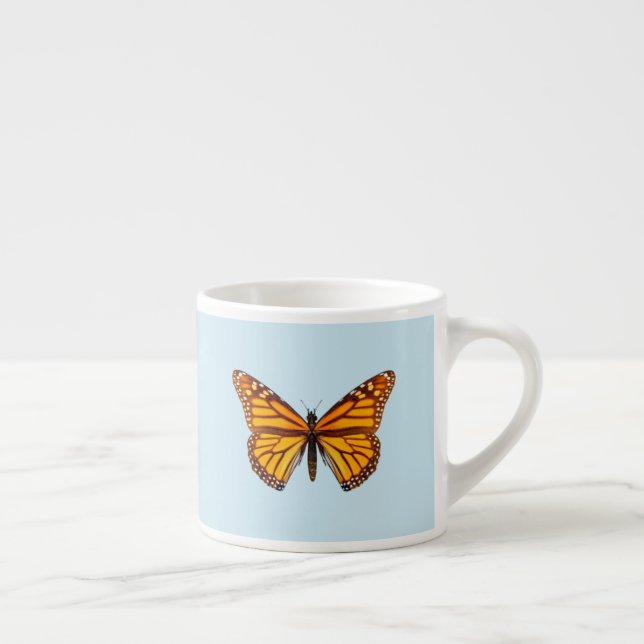 Taza De Espresso Mariposa Monarca (Derecha)