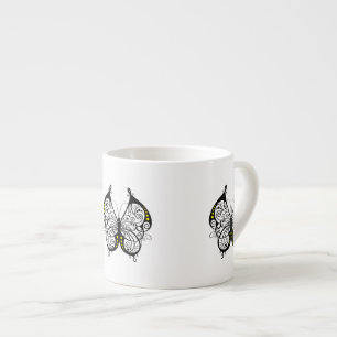 Taza De Espresso Mariposas Black Lace 5