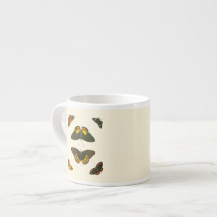 Taza De Espresso Mariposas brillantes por Pieter Cramer