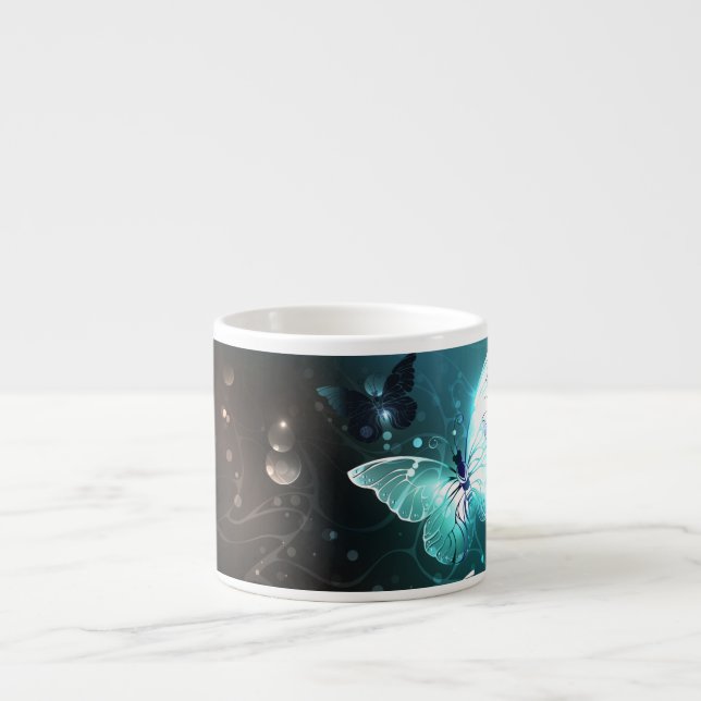 Taza De Espresso Mariposas nocturnas (Frente)