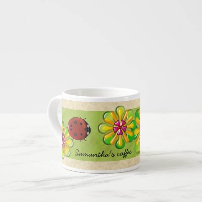 Taza De Espresso Mariquita gigante (Izquierda)