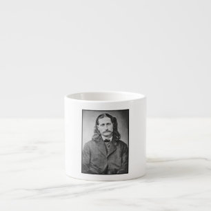 Taza De Espresso Marshal Wild Bill Hickok Antiguo Cañero Occidental