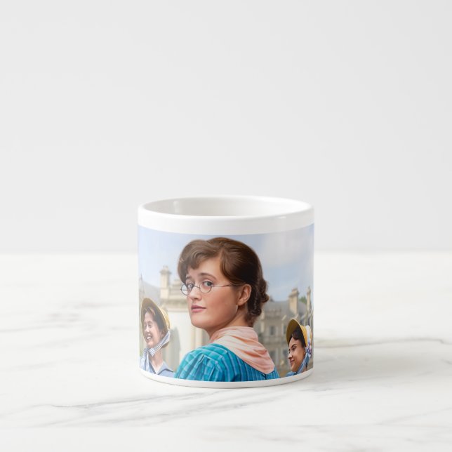 Taza De Espresso Mary Bennet y sus hermanas (Frente)