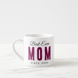 Taza De Espresso Masaje Personalizado – La Mejor Mamá