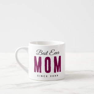Taza De Espresso Masaje Personalizado – La Mejor Mamá
