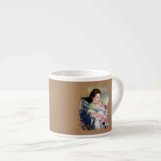 Taza De Espresso Maternidad (Derecha)