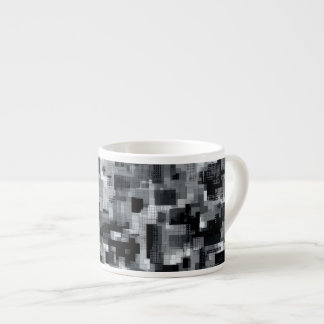 Taza De Espresso Matriz Monocroma