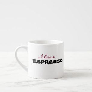 Taza De Espresso Me encanta [personalizar]
