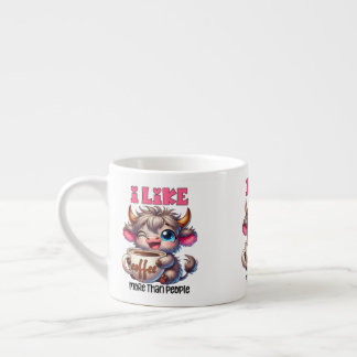 Taza De Espresso Me Gusta Más el Café que la Gente