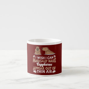 Taza De Espresso Me Gustaría Poder Hacer Magicamente Que Capybaras